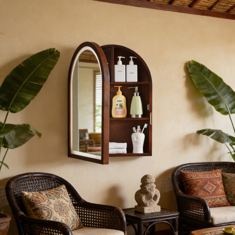 Armoire de salle de bain 19,69 po