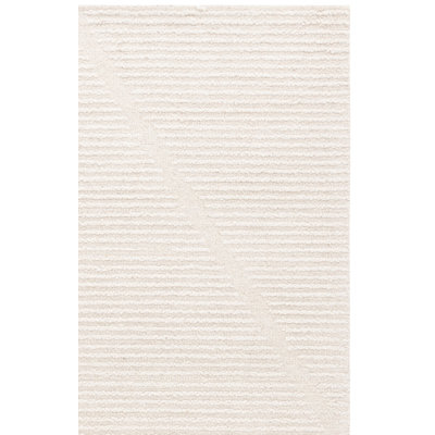 Ebony Hand Tufted Wool; Cotton Geometric Indoor Rug