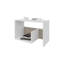 Table basse en chêne foncé et noir avec rangement ouvert, table basse, table de salon-1359118985-1367164948-1367164949