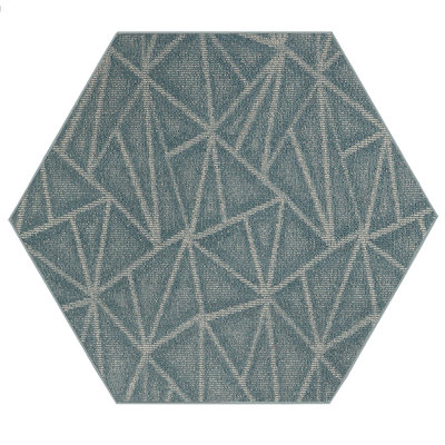 Tapis bleu Dicarlo