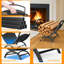 40.5cm W Metal Log Rack