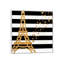 Eiffel Tower Love 1 Piece Wall Art on Canvas-63929337-63929338
