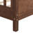 Kids Bed Platform Standard Bed With Bookcase Headboard, Footboard, Adjustable Guardrails, Led Sensor Light-491710370-491710380