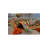 Suzani Ethnic Multicolored Tasseled Woven Base Round Decorative Carpet-2112589364