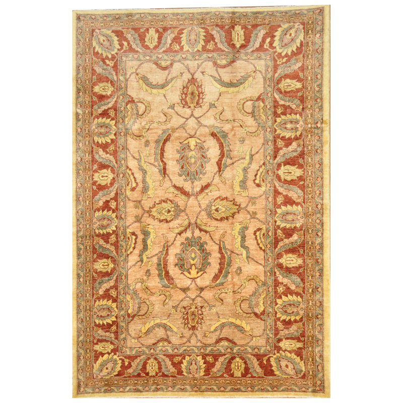 Tapis en laine noué à la main Oushak