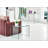Transparent End Table,Tempered Clear Bent Glass SideTable