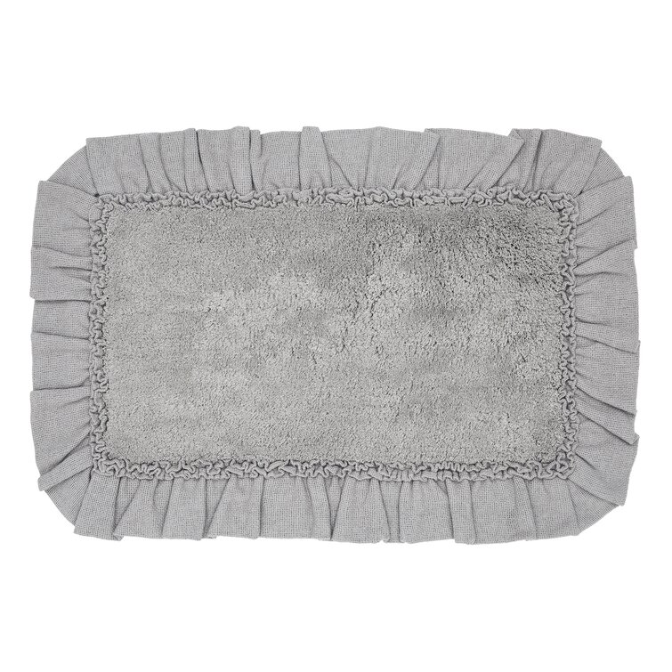 Bairn Bath Mat Rosalind Wheeler Size: 20 W x 30 L, Color: Soft White