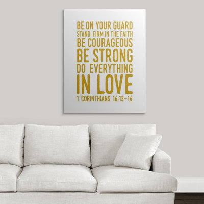 « 1 corinthians 16:14 », art textuel