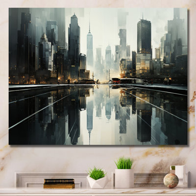 " Skyscrapers Urban Mirage II "