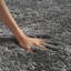 Tapis gris à poils longs Dreamy-1369757832