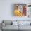 Art mural sur toile tendue - «Reece» par Rita Kirkman pour décoration de salon, de chambre à coucher ou de bureau - 18 x 18