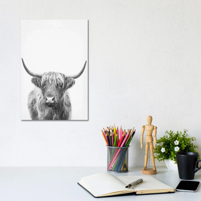 Highland Bull II by Sisi & Seb - Wrapped Canvas Print
