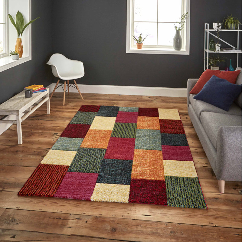 Brooklyn area rug Machine Woven Rectangle Multi coloured, Rectangle 160 x 220cm
