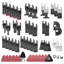 Ensemble de 160 lames de scie oscillantes et ensemble de ponçage - 36 pales multi-outils universelles avec 2 grattoirs, 2 tampons de ponçage et 120 papiers de verre, 11 pales multi-outils oscillantes pour le bois, le plastique et le métal