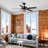 Gloristeen 52'' Ceiling Fan with Light Kit