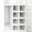 Polyvalent, extensible, rangement pour garde-manger, organisateur, portes en verre, panneau de particules et armoire fonctionnelle,