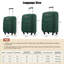 Ensemble de valises extensibles 3 pièces Softside-130940683