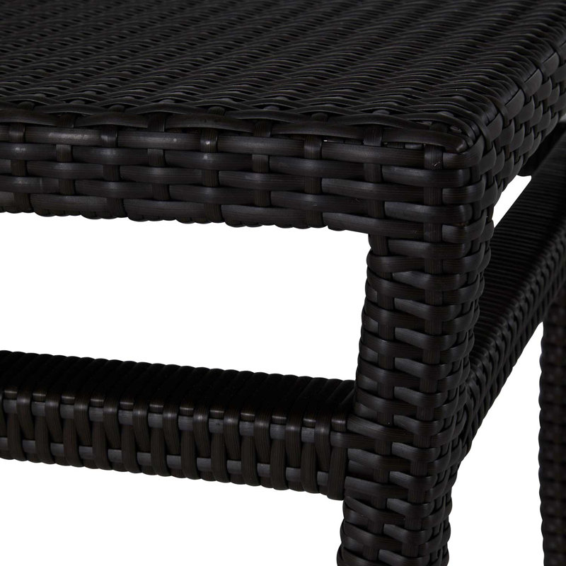 Club Outdoor Side Table, Skye Black Walnut