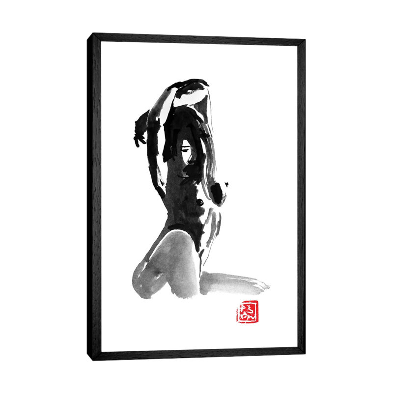 Hands Up by Péchane - Print on Canvas, Black Framed, 101.6 cm H x 66.04 cm W