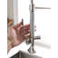 Robinet d'évier de cuisine robuste de style commercial, robinets de cuisine à pré-rinçage à poignée simple, robinet de cuisine rétractable à grande arche-116628709