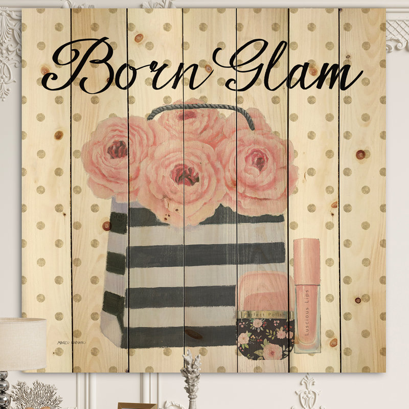 «Simply Splendid II», impression sur bois Posh and Luxe, H 30 po x l 30 po x P 1,5 po