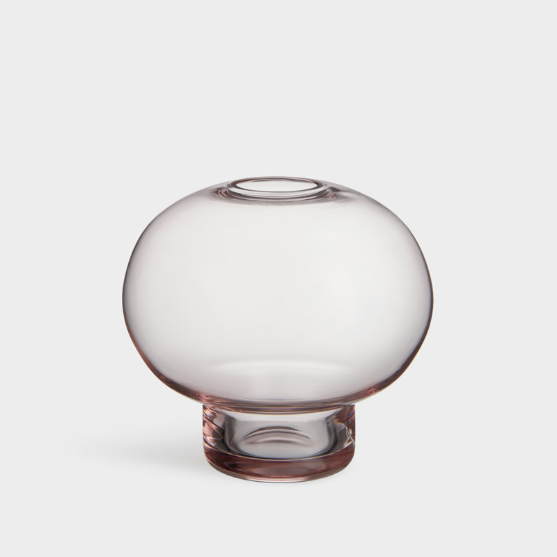 Vase de table en verre