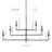 Athalie 6 - Light Dimmable Chandelier