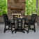 Machado 2-Person 36" Round, Counter-Height Dining Set