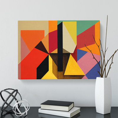 Suprematism Abstract Art Vol.4 - Wrapped Canvas