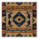 Washable Deer Southwestern Area Rug