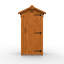 Tiger 3 Ft. W x 2 Ft. D Tongue and Groove Apex Wooden Tool Shed-121727906