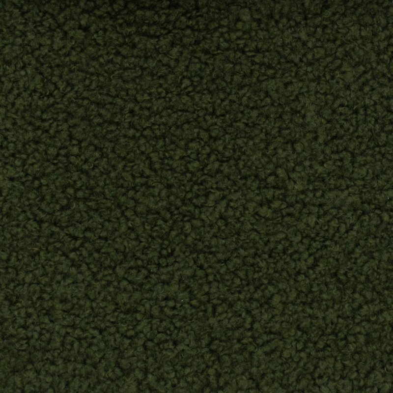Tissu bouclé 57 po 57 po, Vert olive