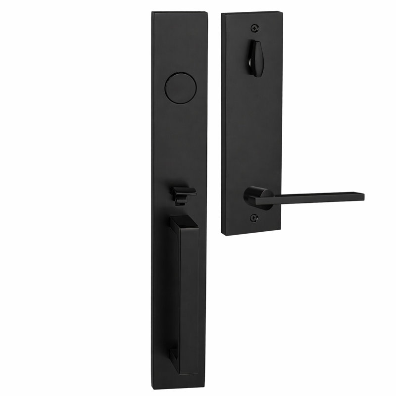 Ensemble de poignées avec levier Raleigh Bravura 973-943 Dummy - noir mat, Matte Black, Oui