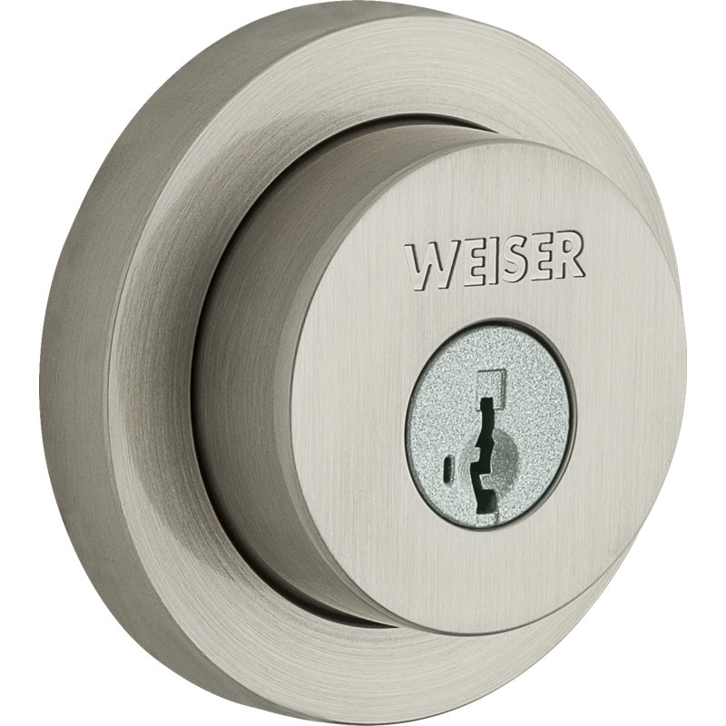 Smartkey witth simple cylinder verrou Grade 2, Nickel satiné