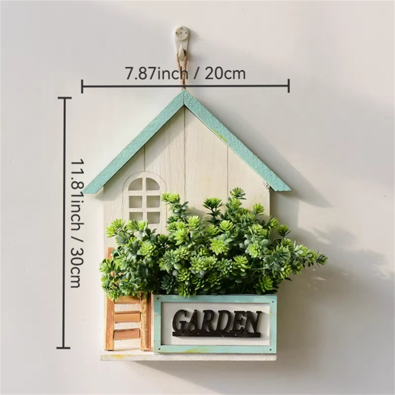 Wall-Mounted Artificial Flower