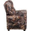 Fauteuil inclinable contemporain pour enfants avec porte-gobelet et appui-tête Kimsey LeatherSoft