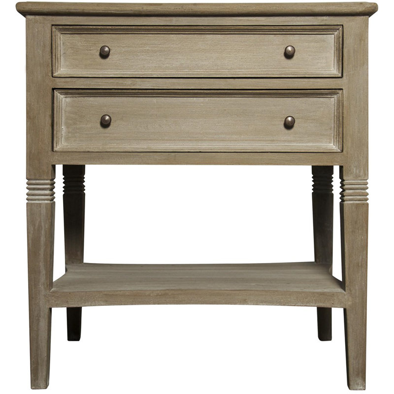 Oxford End Table, Weathered