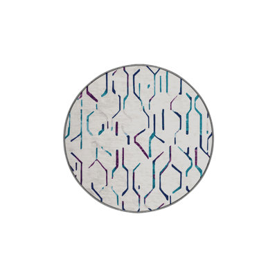 Tapis gris soyeux et moelleux
