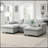 Comfortable U-Shaped Sectional Sofa with Storage and Versatile Design for Relaxation-1073922097