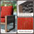 3-Seat Patio Wooden Sofa With Cushions-1472557286