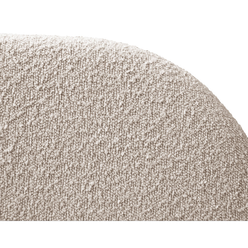 Upholstered Ottoman Bed, Ecru, European Single (90 x 200cm)