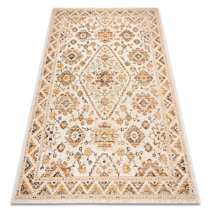 Knowland Rectangle Oriental Indoor / Outdoor Area Rug, Rectangle 80 x 150cm