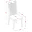 L'ensemble 3 pièces de table et chaises de cuisine comprend une table de salle à manger ronde avec Dropleaf et 2 chaises de salle à manger, 42 po x 42 po, babeurre et cerise-100150957-85590817-85590816
