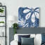« tropical indigo expositions ii »-reproduction d’art sur toile tendue-358111683