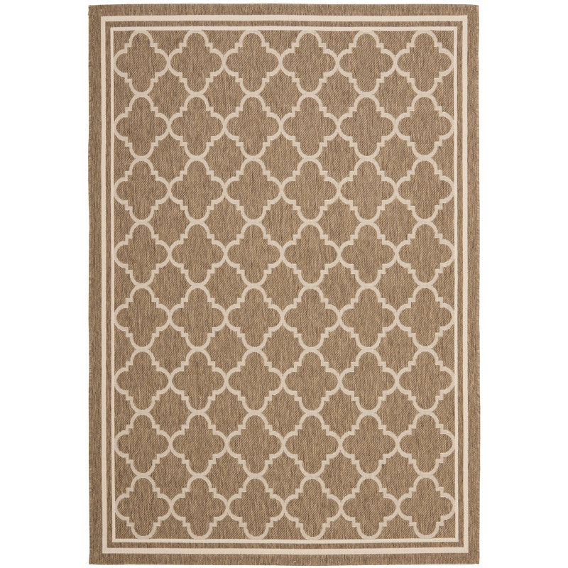 Herefordshire Brown/Bone Indoor/Outdoor Rug
