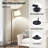 65" Arched Floor Lamp, Brightness & Color (LED Bulb Included)