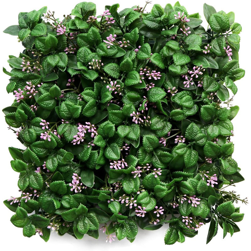Artificial Hedge Wall Panels,8Pcs10"X10"Greenery Wall Backdrop,P...