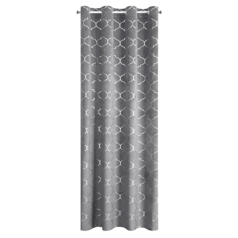Gisel Blackout Single Curtain, Graphite