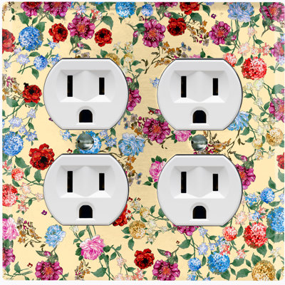 Landscape & Nature 2 - Gang Duplex Outlet Standard Wall Plate