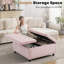 Repose-pieds carré avec rangement Delmontez-958406238